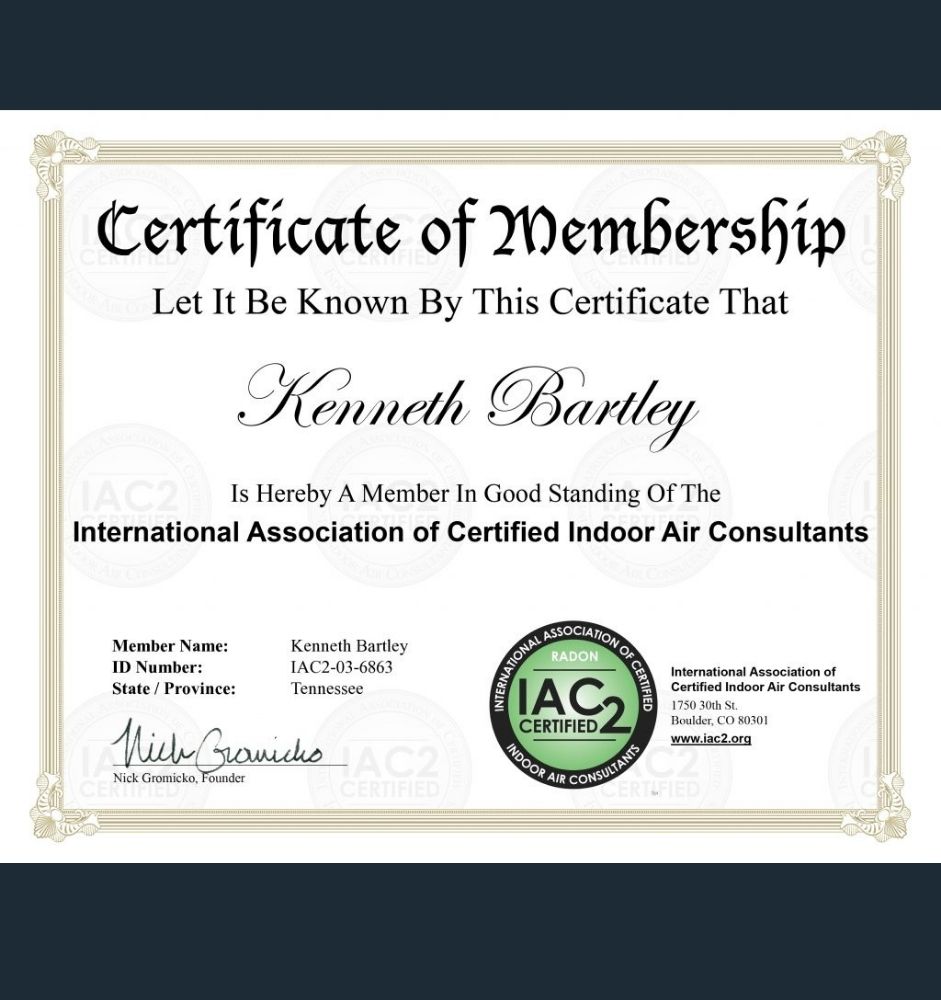 Mold Certified Inspector